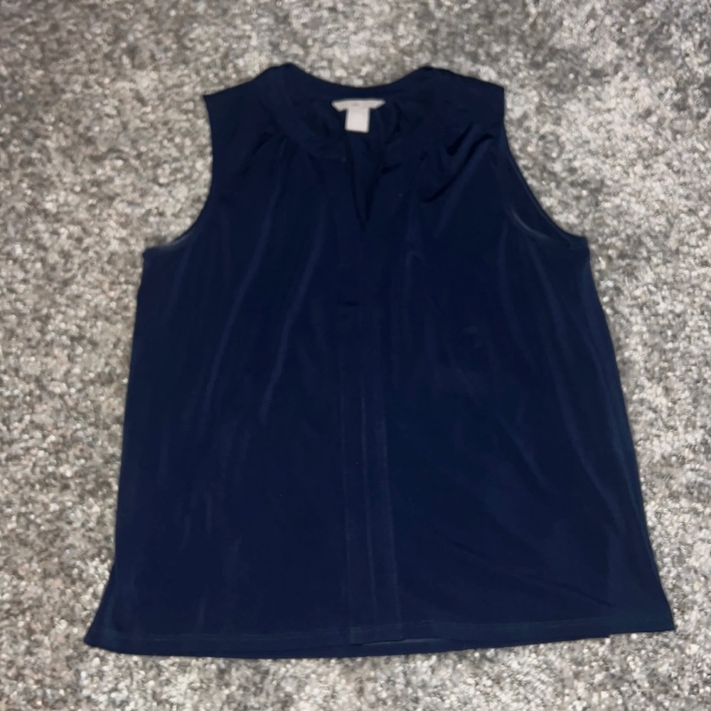 H&M Dark blue blouse, size medium, office blouse